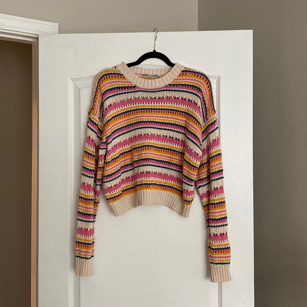 Zara colorful sweater